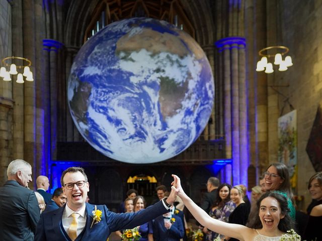 Johnny and Lorin's Wedding in Hexham, Northumberland 15