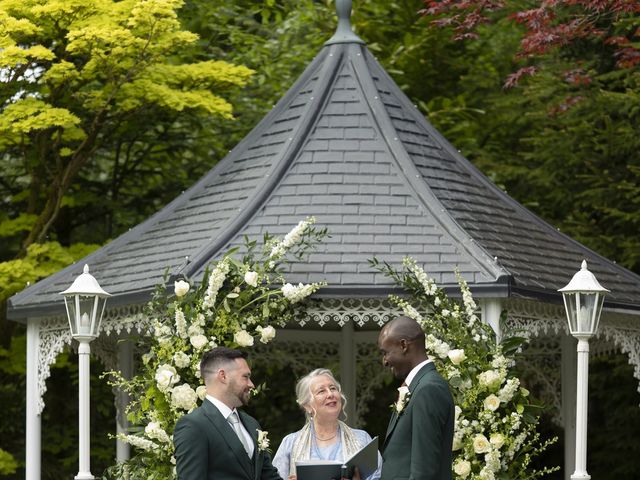 Emmett and Ayo&apos;s Wedding in Windermere, Cumbria 21