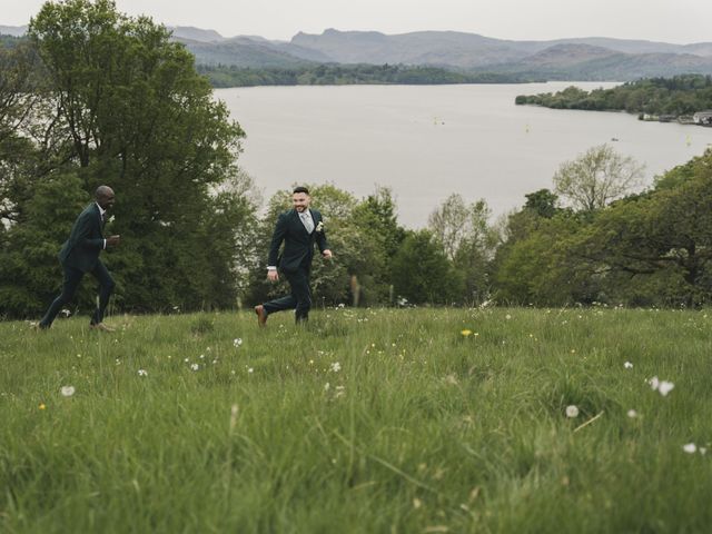 Emmett and Ayo&apos;s Wedding in Windermere, Cumbria 29