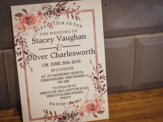 Oliver and Stacey&apos;s Wedding in Market Drayton, Shropshire 4