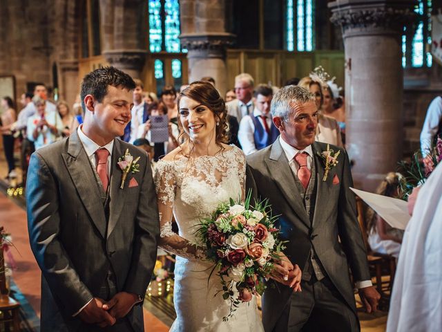 Oliver and Stacey&apos;s Wedding in Market Drayton, Shropshire 37