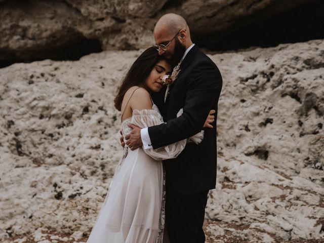 Nav and Zee&apos;s Wedding in Lulworth Cove, Dorset 8