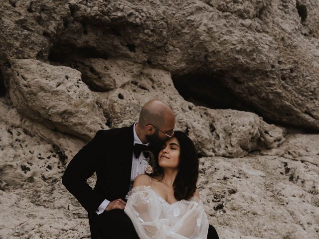 Nav and Zee&apos;s Wedding in Lulworth Cove, Dorset 16