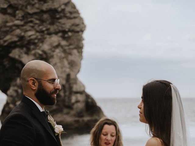 Nav and Zee&apos;s Wedding in Lulworth Cove, Dorset 25