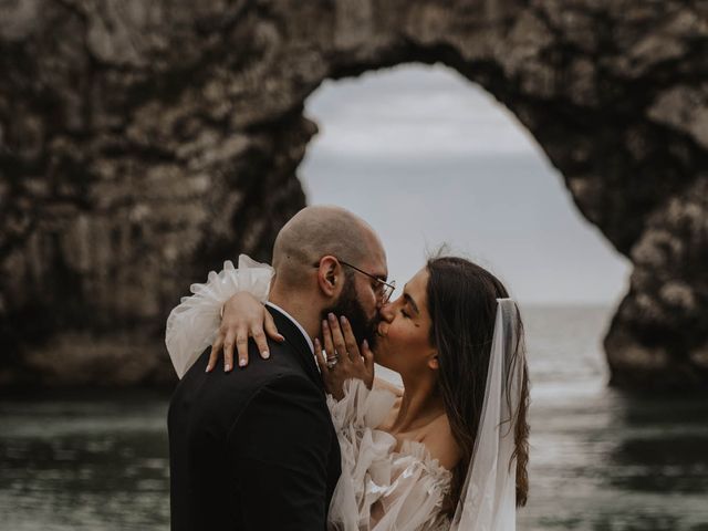 Nav and Zee&apos;s Wedding in Lulworth Cove, Dorset 34