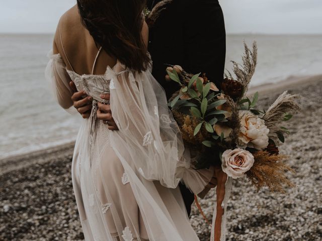 Nav and Zee&apos;s Wedding in Lulworth Cove, Dorset 44