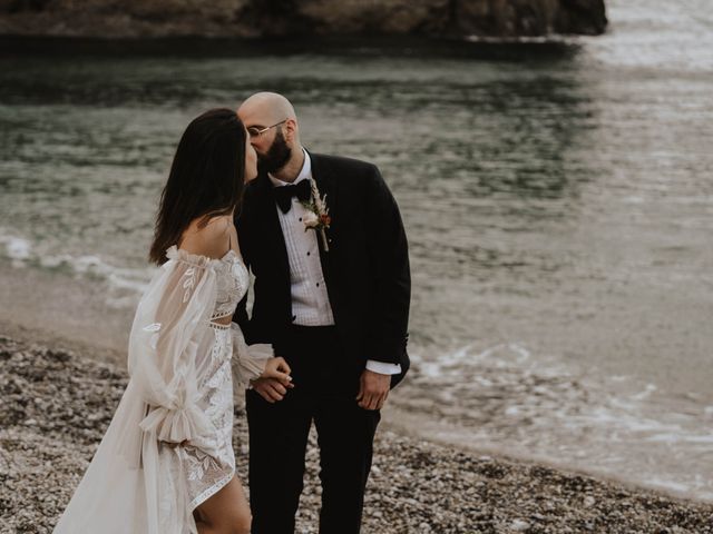 Nav and Zee&apos;s Wedding in Lulworth Cove, Dorset 53