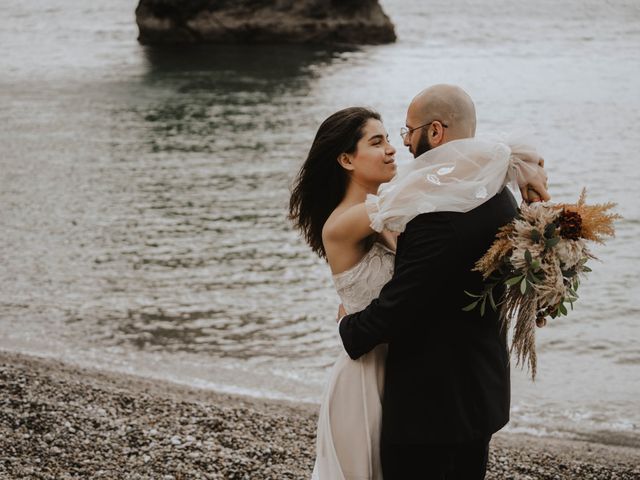 Nav and Zee&apos;s Wedding in Lulworth Cove, Dorset 54