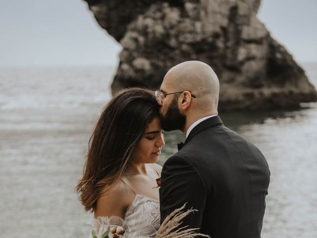 Nav and Zee&apos;s Wedding in Lulworth Cove, Dorset 55