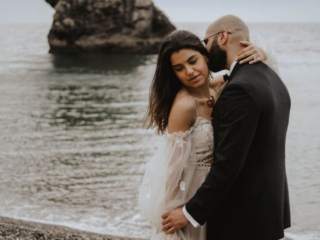 Nav and Zee&apos;s Wedding in Lulworth Cove, Dorset 58