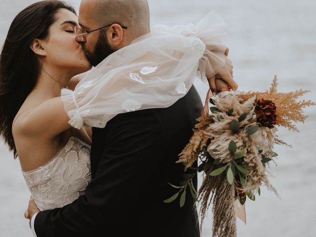 Nav and Zee&apos;s Wedding in Lulworth Cove, Dorset 67