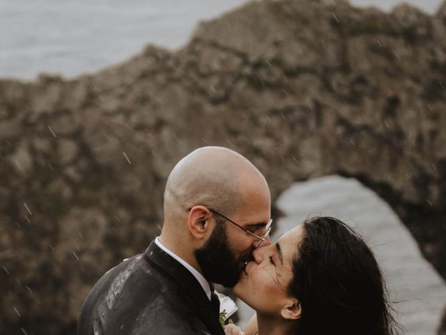 Nav and Zee&apos;s Wedding in Lulworth Cove, Dorset 93