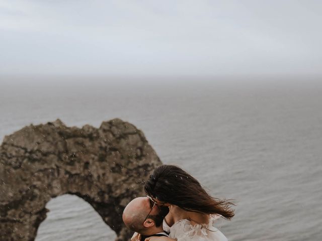 Nav and Zee&apos;s Wedding in Lulworth Cove, Dorset 99