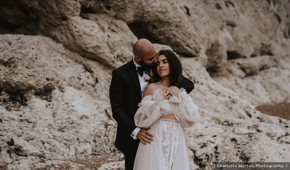 Nav and Zee's Wedding in Lulworth Cove, Dorset