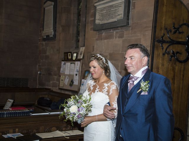 Steve and Laura&apos;s Wedding in Rowton, Cheshire 12