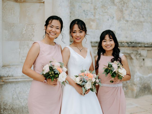 Nyan and Sophie&apos;s Wedding in Lulworth Cove, Dorset 12