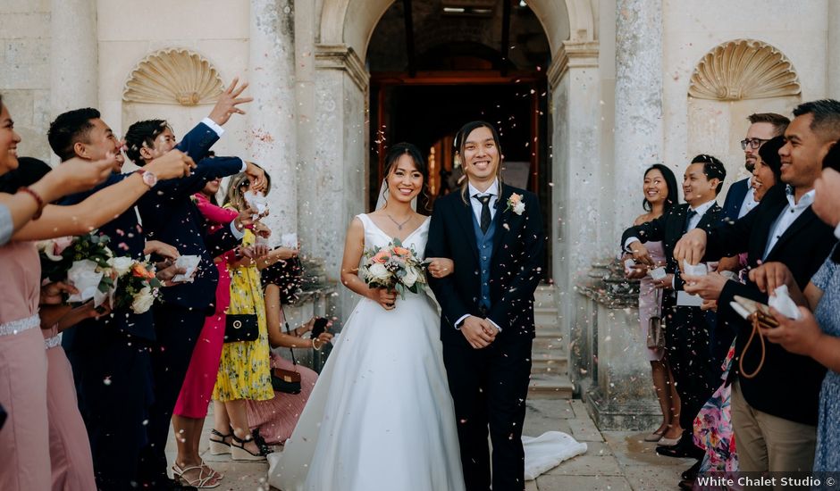 Nyan and Sophie's Wedding in Lulworth Cove, Dorset