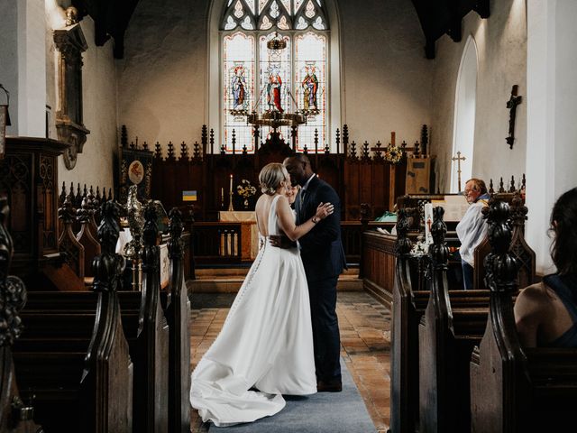 Mornas and Sami's Wedding in Framingham Pigot, Norfolk 16