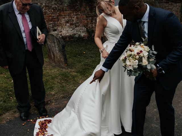 Mornas and Sami's Wedding in Framingham Pigot, Norfolk 23