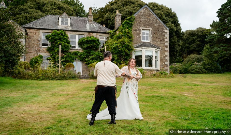 Arron and Nicole's Wedding in Falmouth, Cornwall