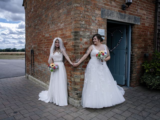 Jess Hill and Rachel Burbridge&apos;s Wedding in St Neots, Cambridgeshire 9