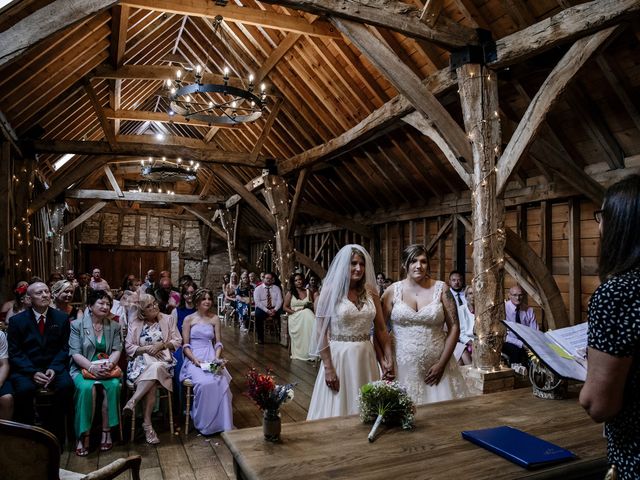 Jess Hill and Rachel Burbridge&apos;s Wedding in St Neots, Cambridgeshire 13