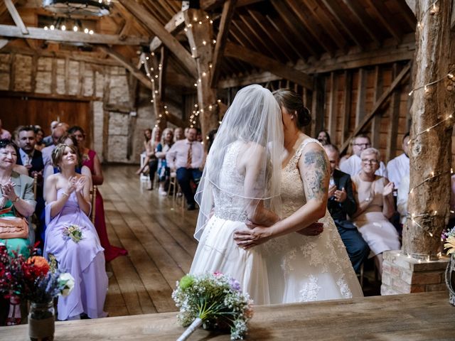 Jess Hill and Rachel Burbridge&apos;s Wedding in St Neots, Cambridgeshire 14