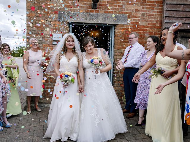 Jess Hill and Rachel Burbridge&apos;s Wedding in St Neots, Cambridgeshire 17