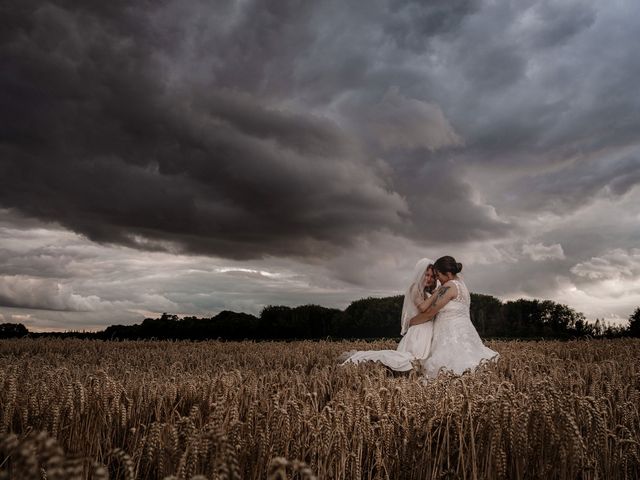 Jess Hill and Rachel Burbridge&apos;s Wedding in St Neots, Cambridgeshire 38