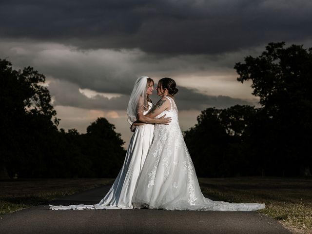 Jess Hill and Rachel Burbridge&apos;s Wedding in St Neots, Cambridgeshire 40