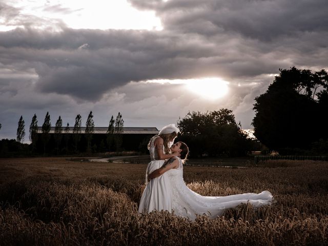Jess Hill and Rachel Burbridge&apos;s Wedding in St Neots, Cambridgeshire 42