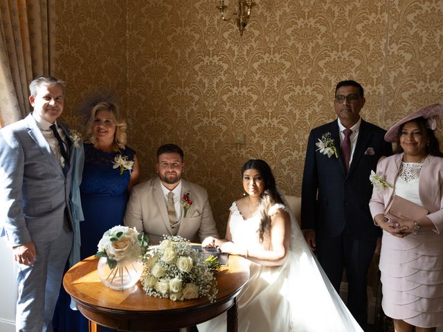 Lavania and Harry&apos;s Wedding in Stafford, Staffordshire 12