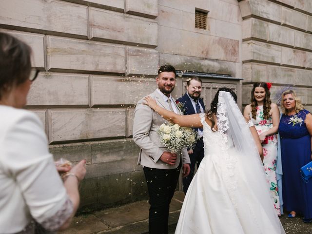 Lavania and Harry&apos;s Wedding in Stafford, Staffordshire 34