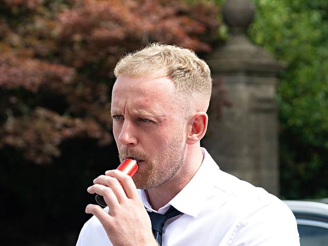 Roy and Nicola's Wedding in Blackwood, Caerphilly 31