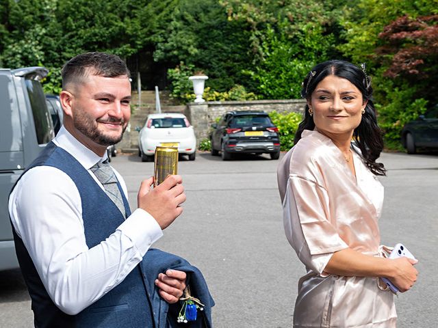 Roy and Nicola's Wedding in Blackwood, Caerphilly 33