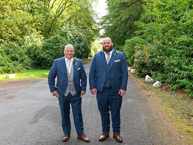 Roy and Nicola's Wedding in Blackwood, Caerphilly 35