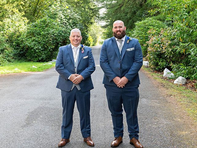 Roy and Nicola's Wedding in Blackwood, Caerphilly 37
