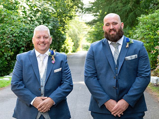 Roy and Nicola's Wedding in Blackwood, Caerphilly 38