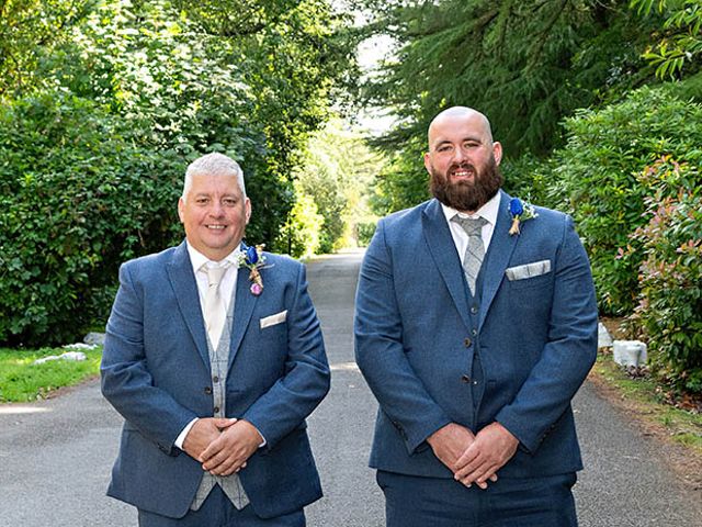 Roy and Nicola's Wedding in Blackwood, Caerphilly 40