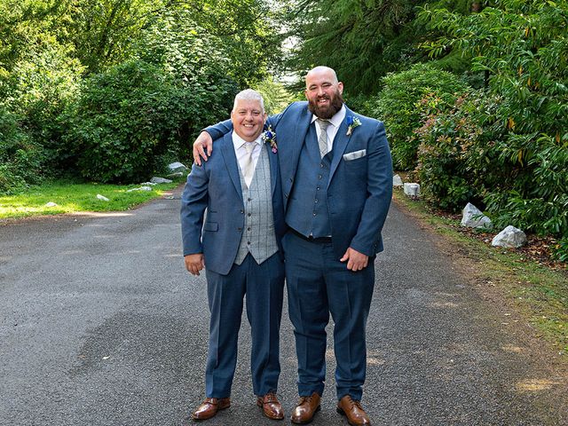 Roy and Nicola's Wedding in Blackwood, Caerphilly 43