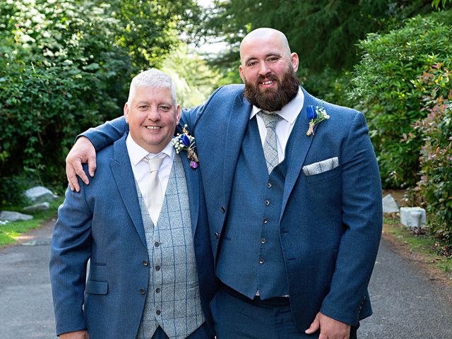 Roy and Nicola's Wedding in Blackwood, Caerphilly 45