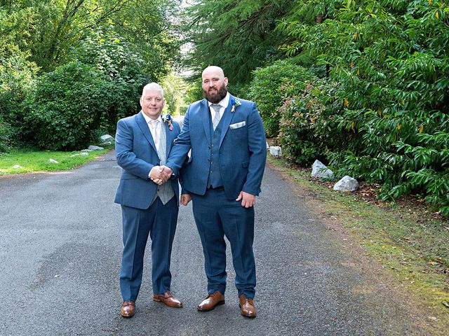 Roy and Nicola's Wedding in Blackwood, Caerphilly 46