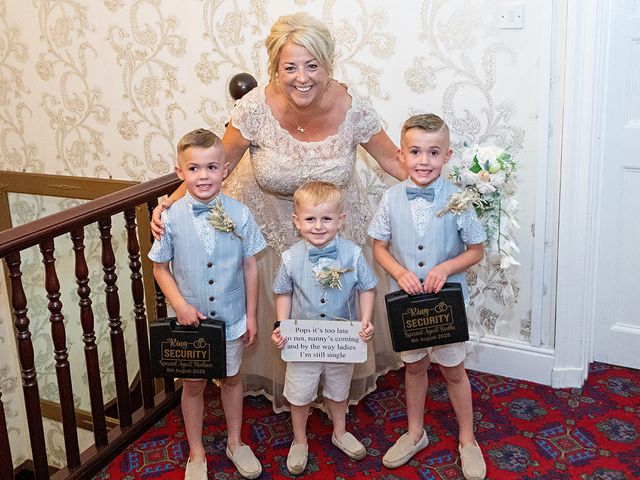 Roy and Nicola's Wedding in Blackwood, Caerphilly 115