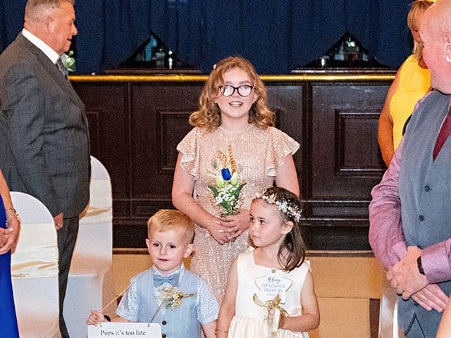 Roy and Nicola's Wedding in Blackwood, Caerphilly 131