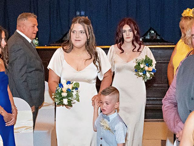 Roy and Nicola's Wedding in Blackwood, Caerphilly 136