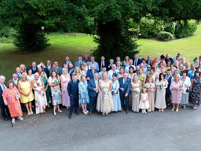 Roy and Nicola's Wedding in Blackwood, Caerphilly 228