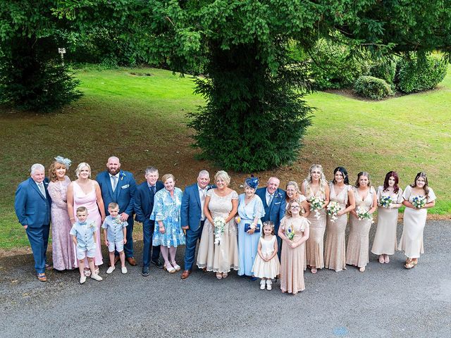 Roy and Nicola's Wedding in Blackwood, Caerphilly 236