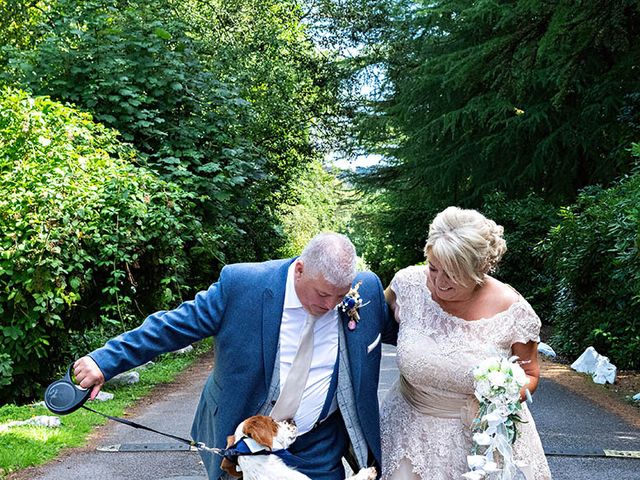 Roy and Nicola's Wedding in Blackwood, Caerphilly 257