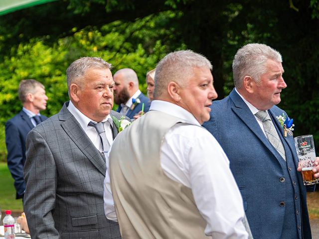 Roy and Nicola's Wedding in Blackwood, Caerphilly 349