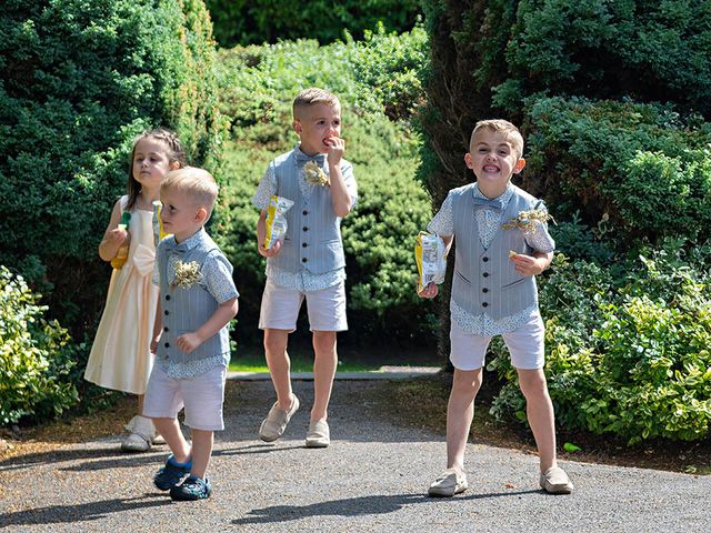 Roy and Nicola's Wedding in Blackwood, Caerphilly 415